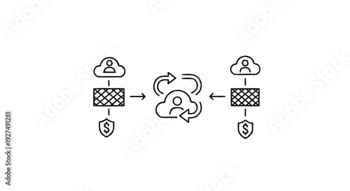 Cloud Computing Security and Data Exchange Between Users.