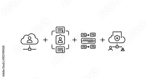 Cloud Computing Security and Data Management Concepts Illustrated.