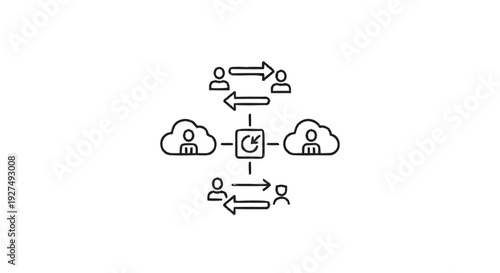 Cloud Computing Data Exchange Between People and Systems.