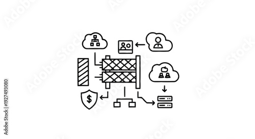 Cloud Computing Network Security and Data Management System.