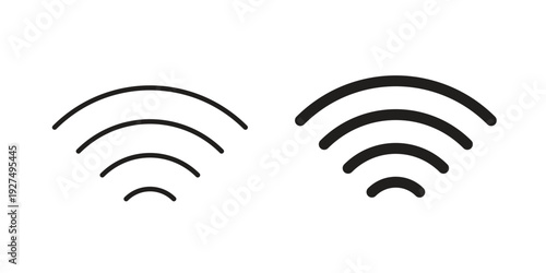 Signals icon suitable vector symbol for graphic design, logo, web site, social media