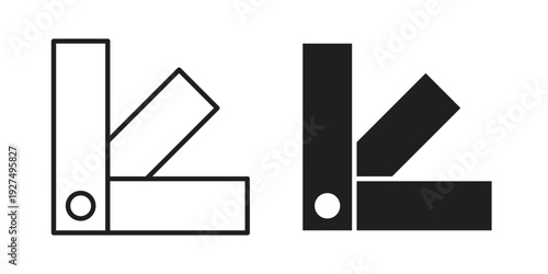 Swatch icon suitable vector symbol for graphic design, logo, web site, social media