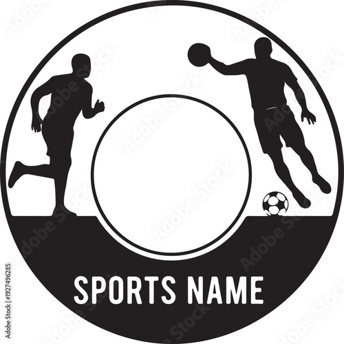 Dynamic sports name wall art design perfect for kids’ rooms, teen bedrooms, game rooms, and personalized sports decor.