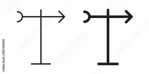 Veleta icon suitable vector symbol for graphic design, logo, web site, social media