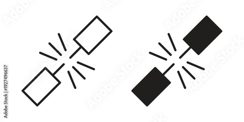 Weakness icon suitable vector symbol for graphic design, logo, web site, social media
