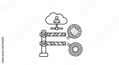 Cloud Computing Security Barrier and Data Access Control.