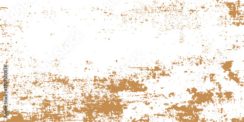 An aged brown grunge background featuring a rusty metal texture and dirty paper effect on a rough vintage wall surface material