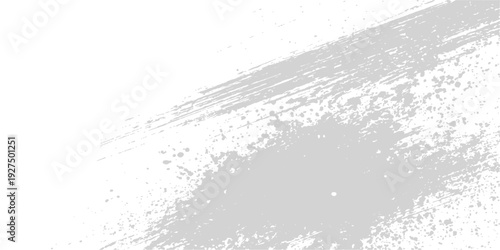 Abstract grunge background with black ink splats creates a textured winter pattern of blue ice and cold aqua liquid drops on a vintage paper surface