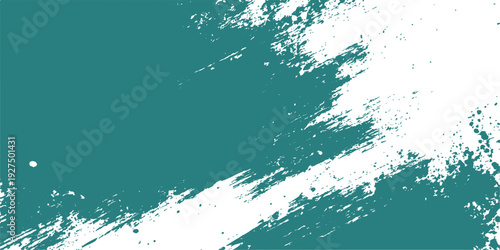 Abstract blue water splash background with clean liquid drops and aqua wave patterns featuring a grunge ink texture design