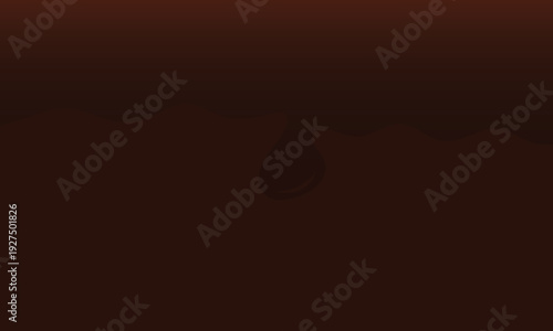 dark chocolate dripping vector