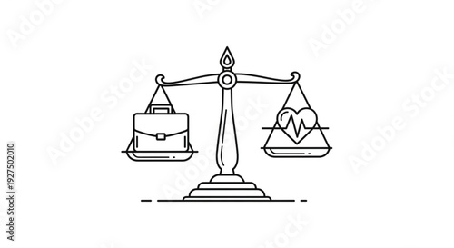 A simple illustration of a scale balancing a stack of money against a pile of gold, symbolizing financial equilibrium and wealth comparison from a straightforward viewpoint.