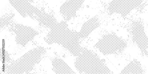 This abstract seamless vector pattern features a global halftone globe design with a pixelated world map texture and colorful mosaic dots, creating a professional business backdrop and artistic wallpa