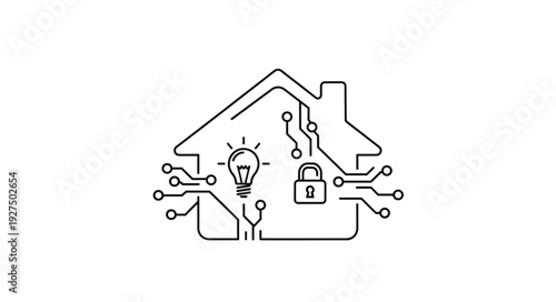 Aesthetic yoga lotus pose linear drawing, wellness and mindfulness icon.