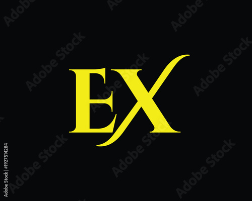 EX Logo Design. EX