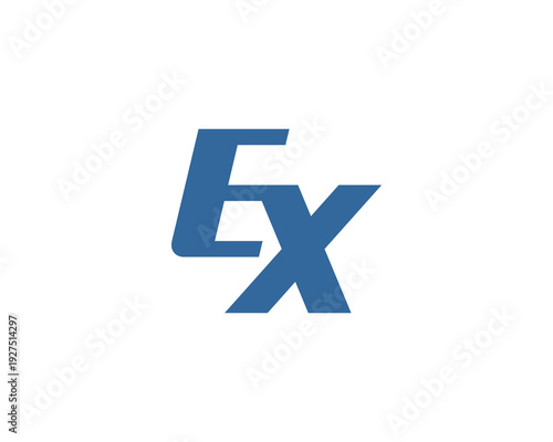 EX Logo Design. EX