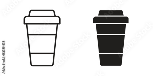 Togo Cup icon in editable style. Vector icon graphics