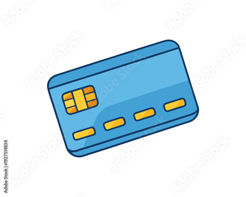 Credit Card icon silhouette vector illustration isolated on white background