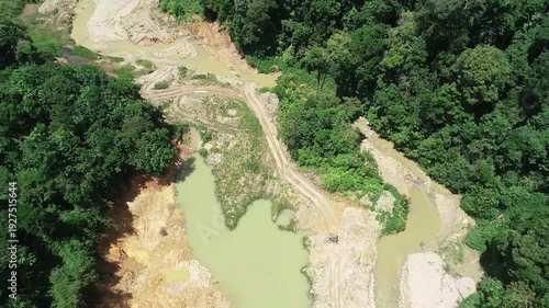 canyon of the river