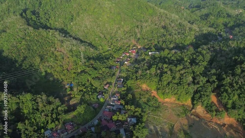 view from the top of the hill