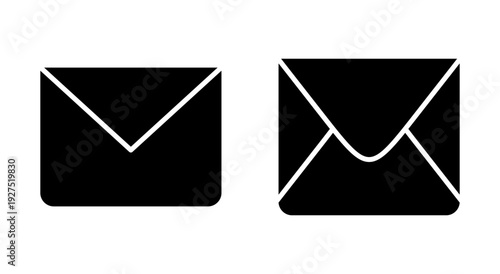 Mail icon symbol for apps and websites. email sign and symbol. E-mail icon. Envelope icon