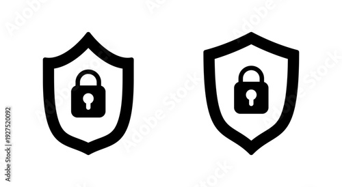 Security icon symbol for apps and websites. protection icon. privacy. vpn