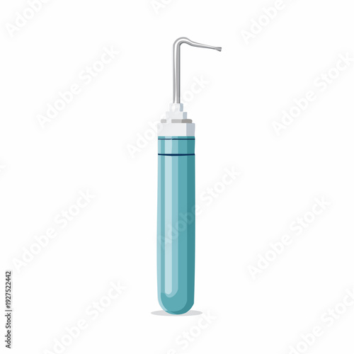 Medical oral irrigator device vector illustration isolated on plain background for health and hygiene business icon
