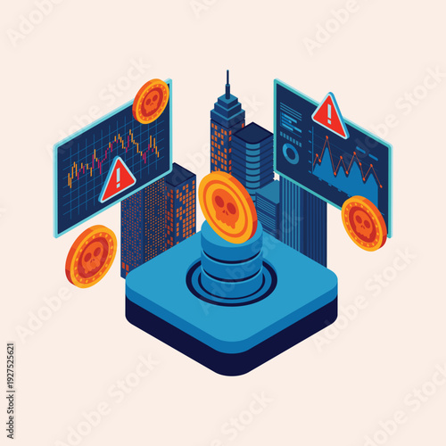 Global financial data security breaches and regulatory compliance challenges in the digital economy, highlighted by cryptocurrency risks and market instability