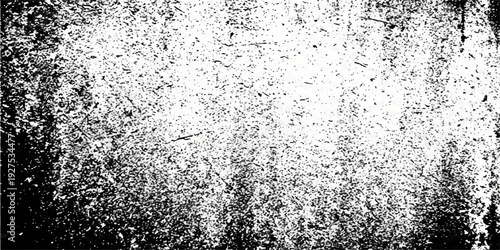 A clean pattern of liquid water drops splashes across a cold gray concrete wall surface with a hint of grunge texture