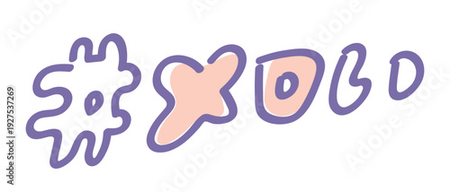 ハッシュタグ「メロい」の手書き素材