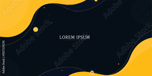 Abstract background with flowing shapes and a dark color scheme
