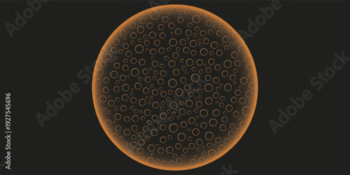 Soap bubbles, Liquid water bubbles, Black background, Abstract isolated, Oxygen design concept, Underwater, Water drops, Small underwater, Soda effect, Transparent