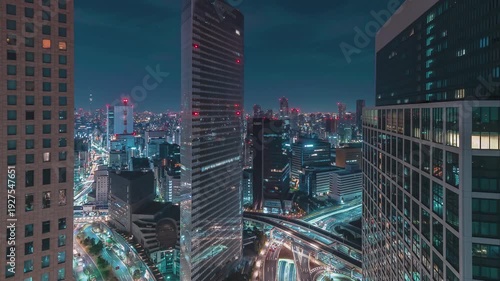 Tokyo Time-lapse Sunrise to Sunset to Rise Again