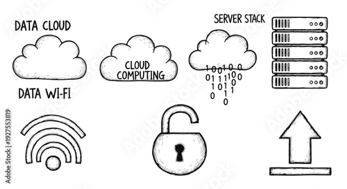 Simple icon of a vector file with a plain white background