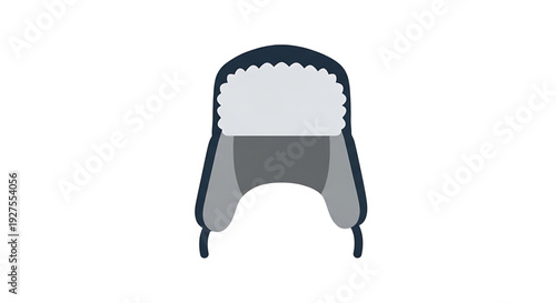 Warm winter fur hat with ear flaps, a cozy and protective headwear essential for cold weather and snowy conditions