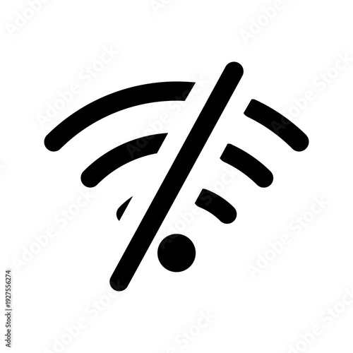 no wifi glyph icon