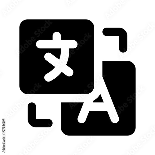 translation glyph icon