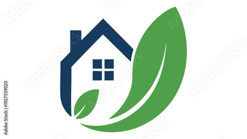 Green home symbolizing sustainable and eco-friendly living environments