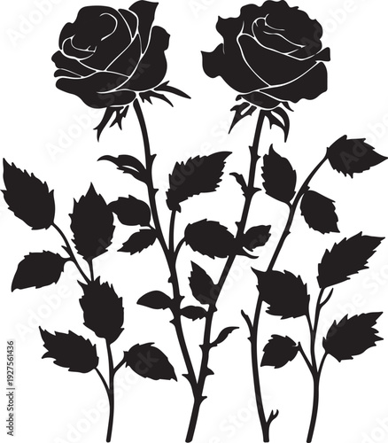 Silhouette of a group of people on a beach during a vivid sunset, celebrating