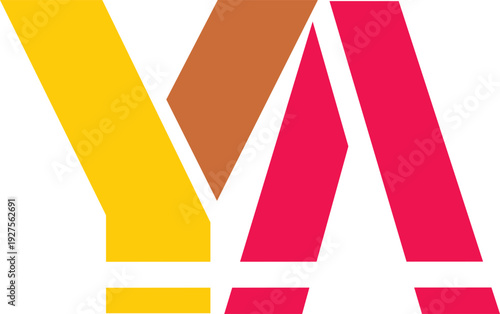 letter, logotype, signs, a, corporate, graphic, luxury, universal, word, abstract, business, elegant, font, illustration, modern, technology, text, typography, vintage, alphabet, capital, concept, ya