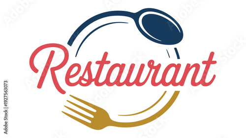 Colorful logo design for a stylish and inviting restaurant brand