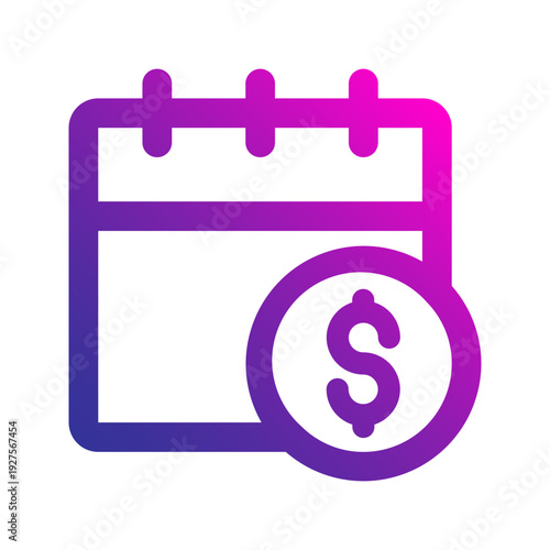 payday line gradient icon