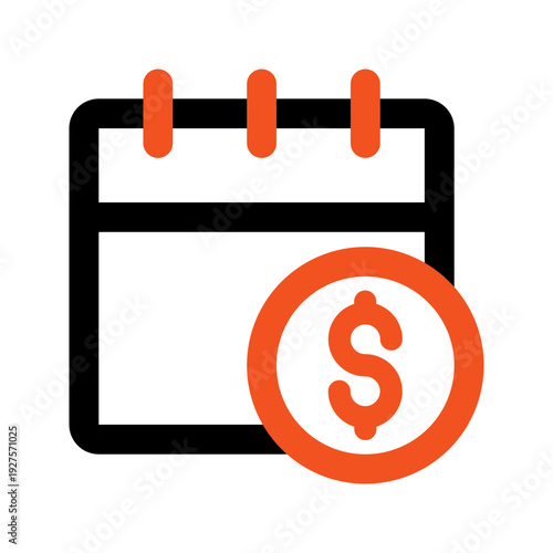 payday outline color icon