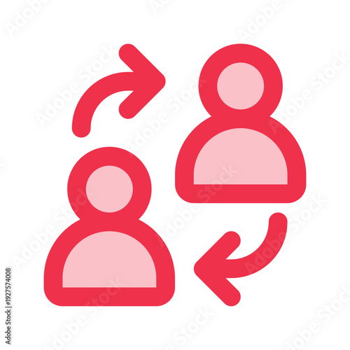 referral outline fill icon