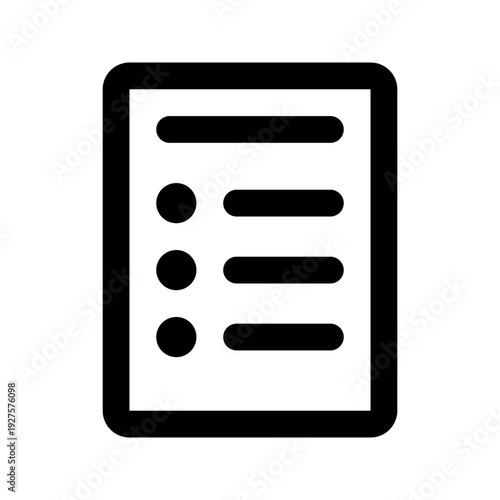 brief solid line icon