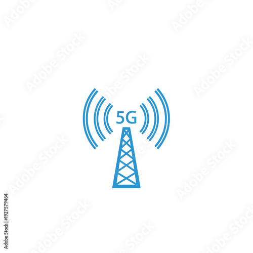 5G network tower icon