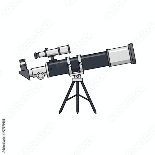 High Quality Reflection Telescope for Astronomical Observation and Research