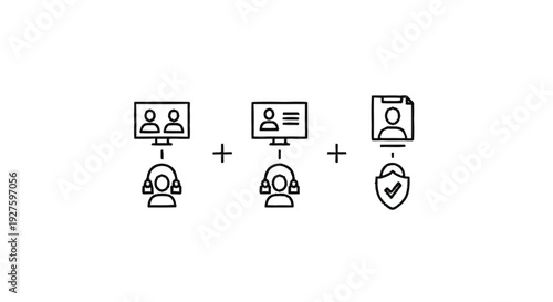 Conceptual illustration of data security and user privacy in digital systems.
