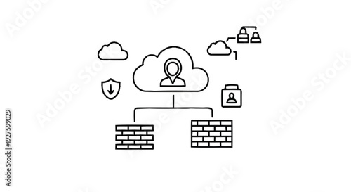 Cloud Security and Network Protection with Firewalls.