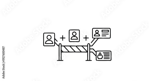 Conceptual Illustration of Data Access and Security Barriers.