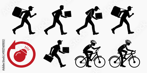 Illustration of various activities and sports for fitness and exercise Vector